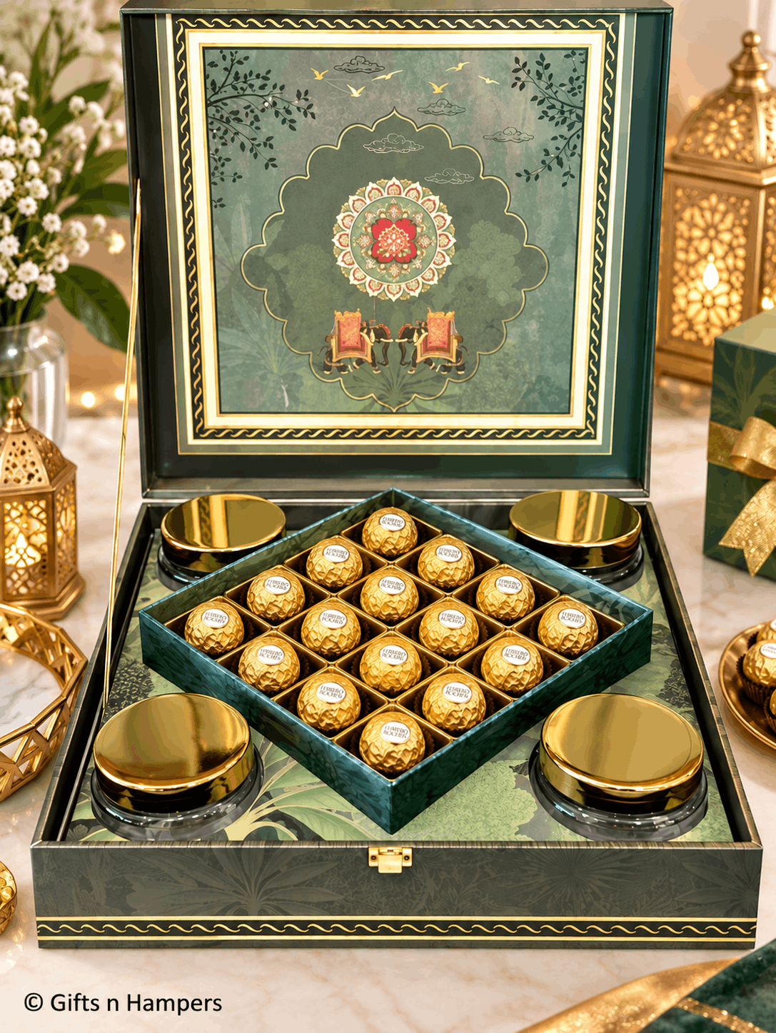 Golden Festive Elegance Hamper image 2
